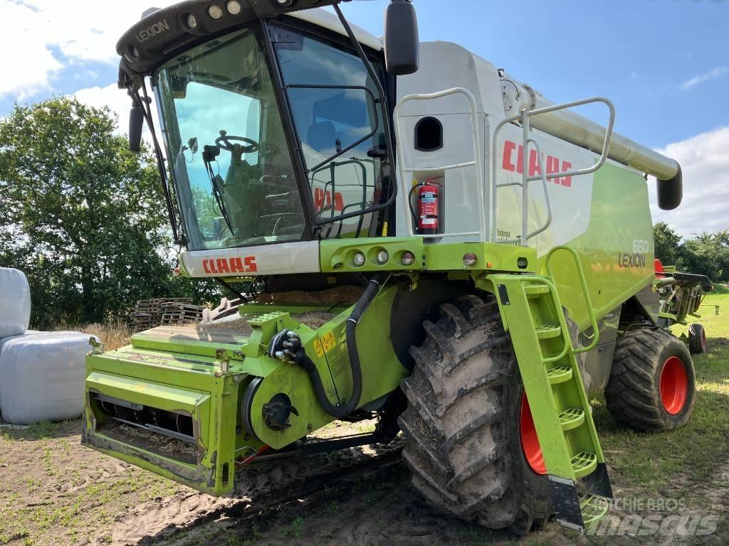 CLAAS LEXION 660 Derliaus nuėmimo kombainai