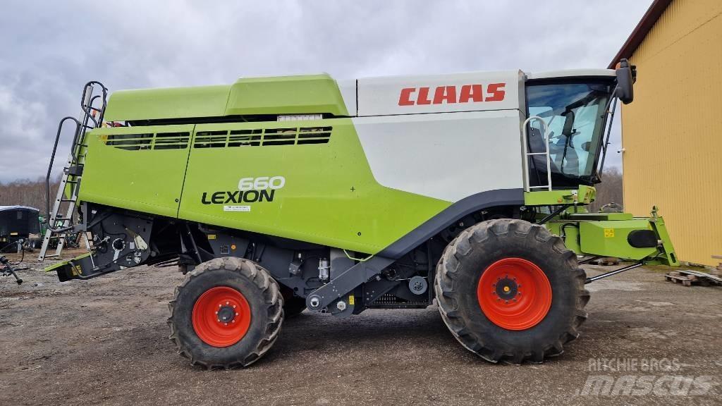 CLAAS Lexion 660 Derliaus nuėmimo kombainai