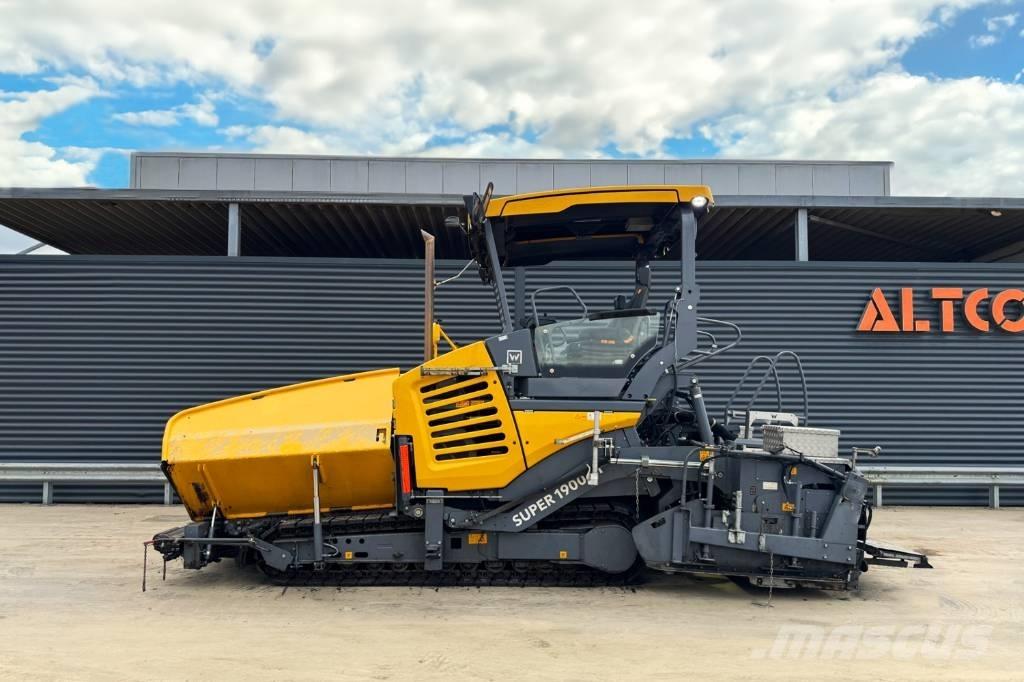 Vögele SUPER 1900-3I Asfalto klotuvai