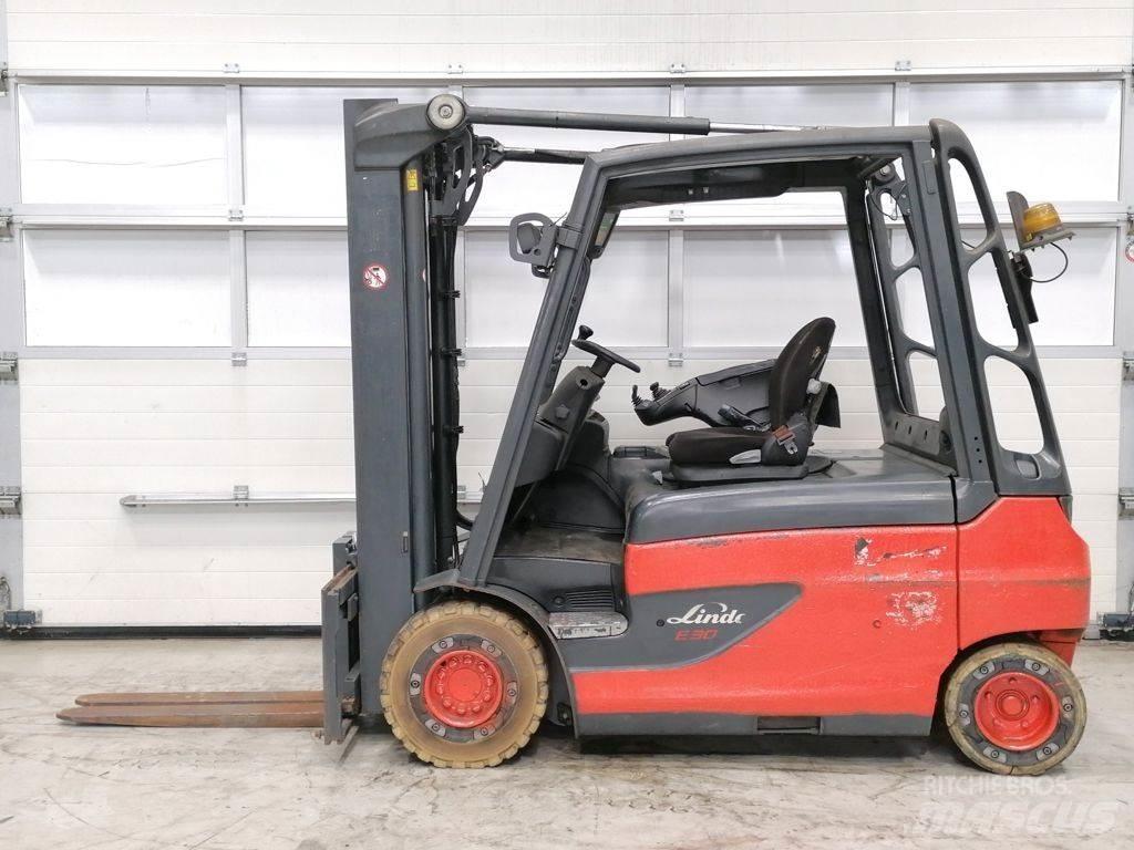 Linde E30L-01 Elektriniai šakiniai krautuvai