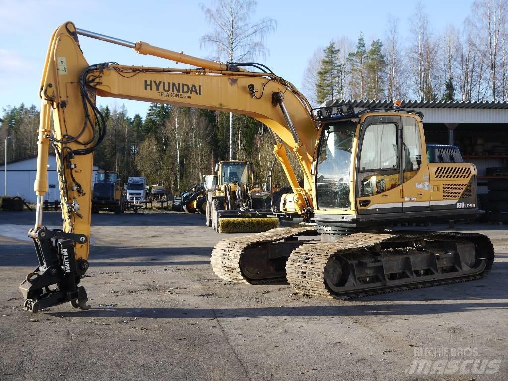 Hyundai R 180 LC-9A Vikšriniai ekskavatoriai