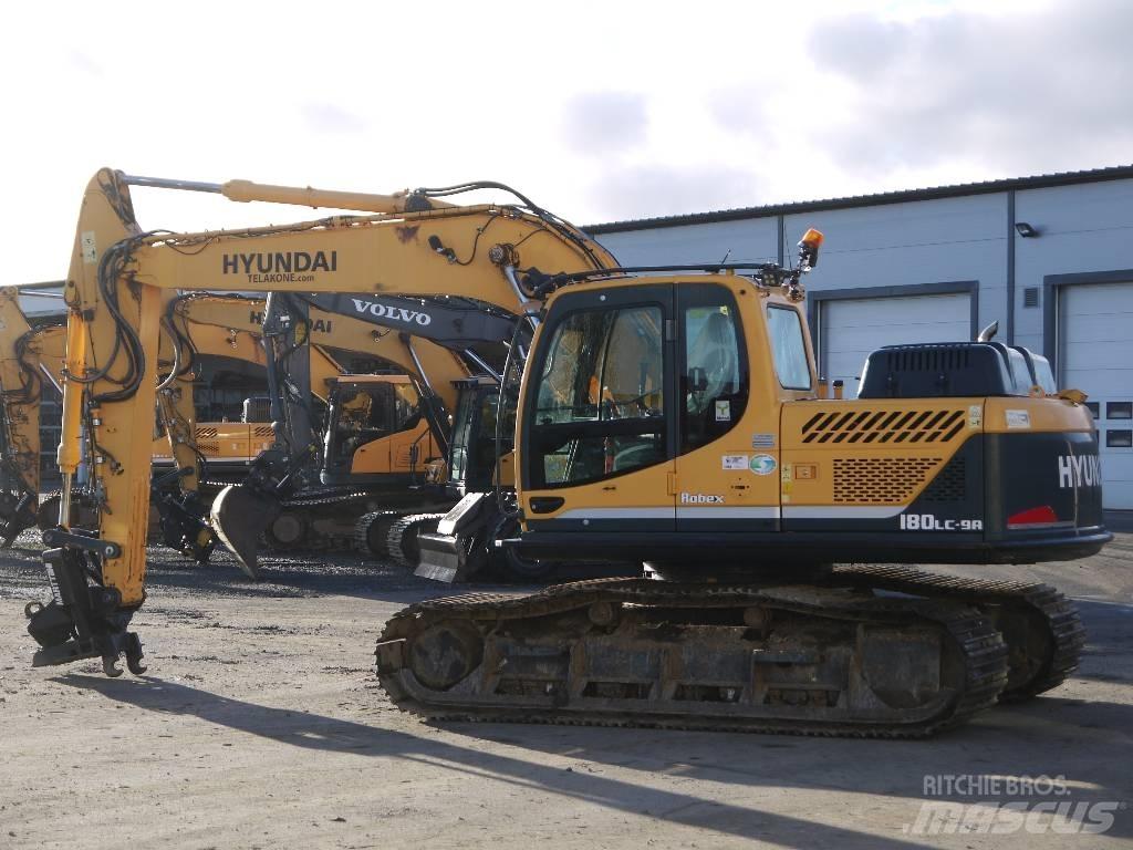 Hyundai R 180 LC-9A Vikšriniai ekskavatoriai