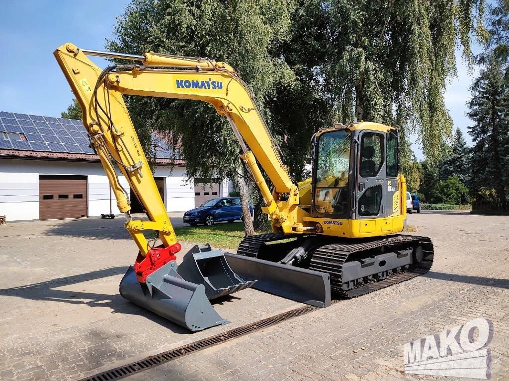 Komatsu PC 118 MR-8 Vikšriniai ekskavatoriai