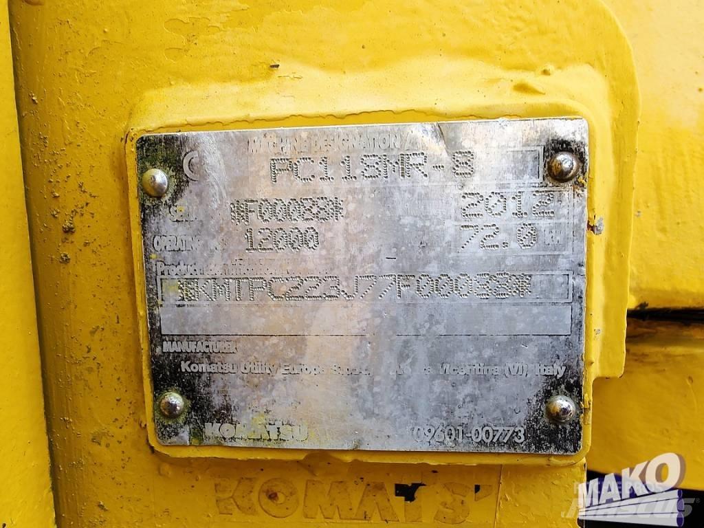 Komatsu PC 118 MR-8 Vikšriniai ekskavatoriai