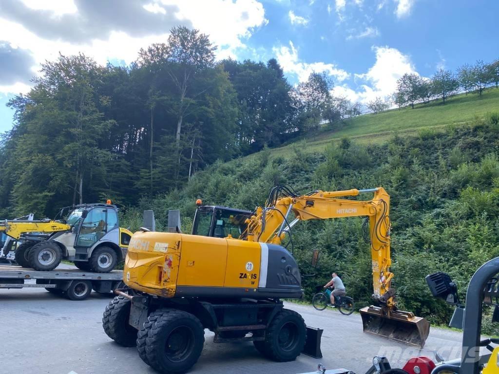 Hitachi ZX 140 W-3 Ratiniai ekskavatoriai