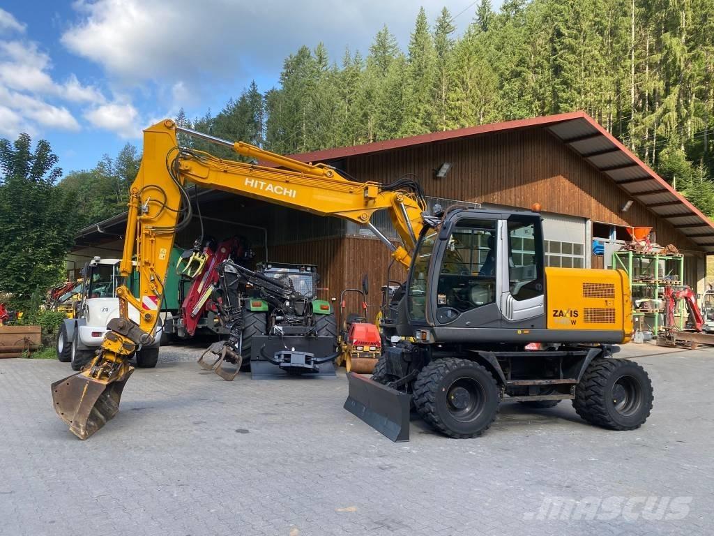 Hitachi ZX 140 W-3 Ratiniai ekskavatoriai