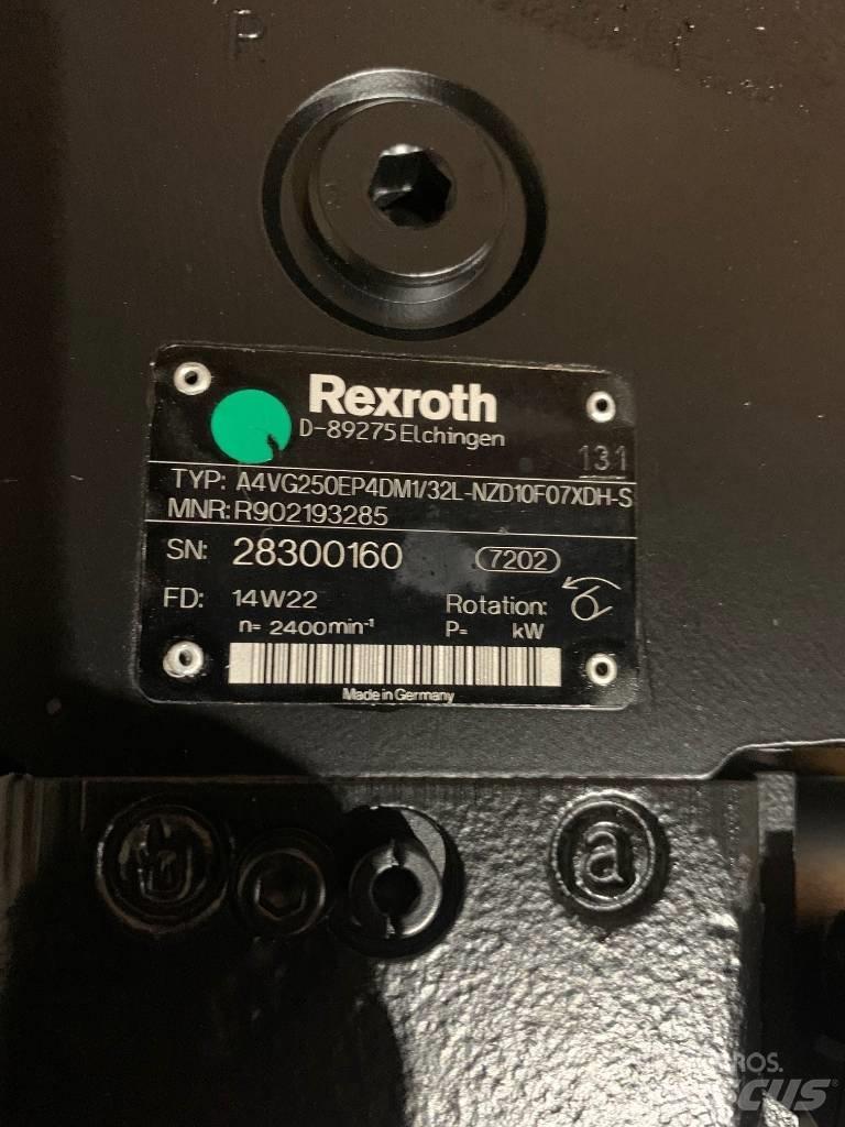 Rexroth A4VG250 Hidraulikos įrenginiai