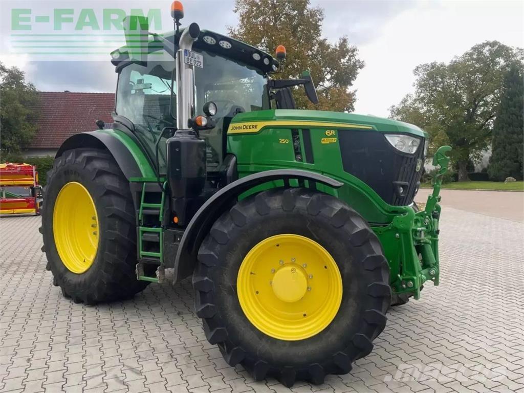 John Deere 6r 250 Traktoriai