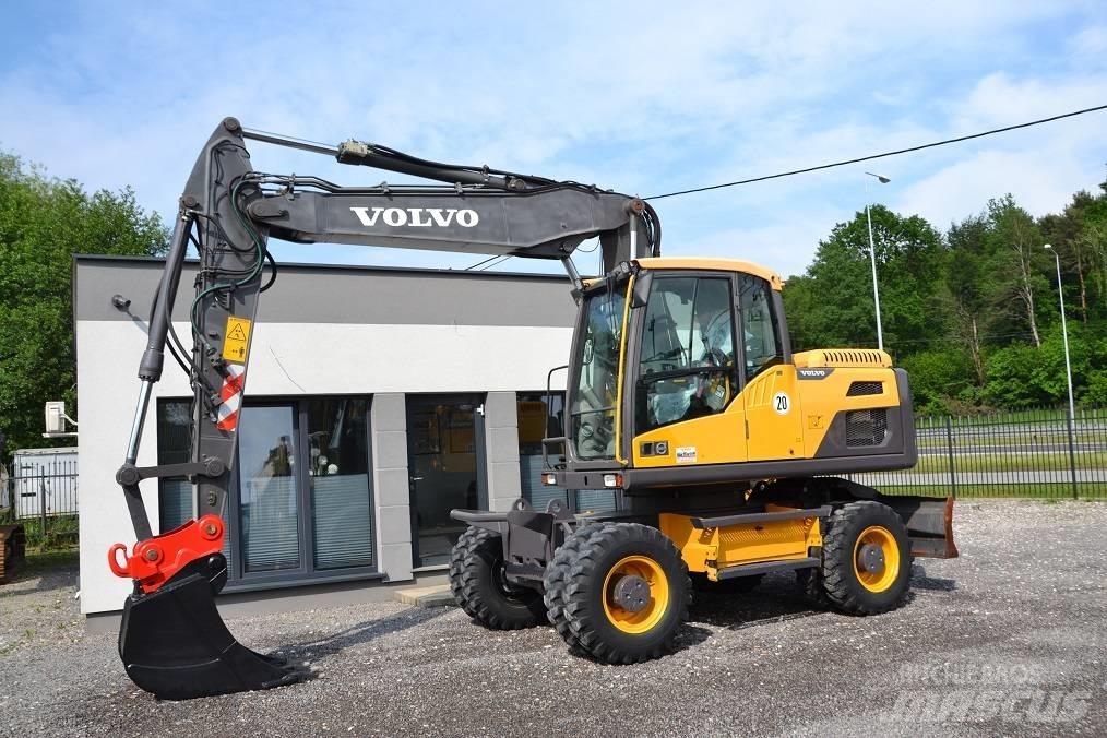 Volvo EW 160 D Ratiniai ekskavatoriai