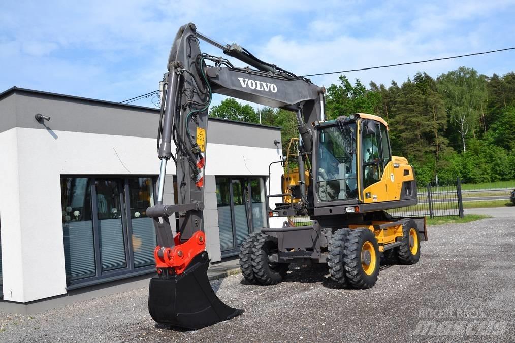 Volvo EW 160 D Ratiniai ekskavatoriai