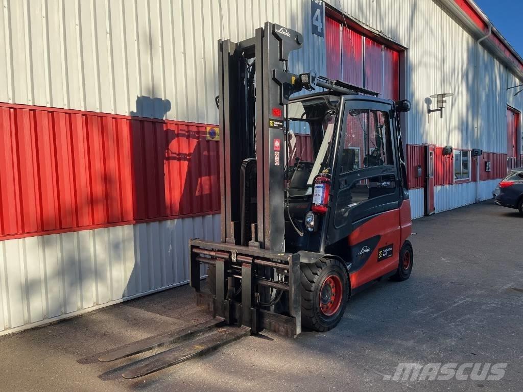 Linde E50HL-01/600 Elektriniai šakiniai krautuvai