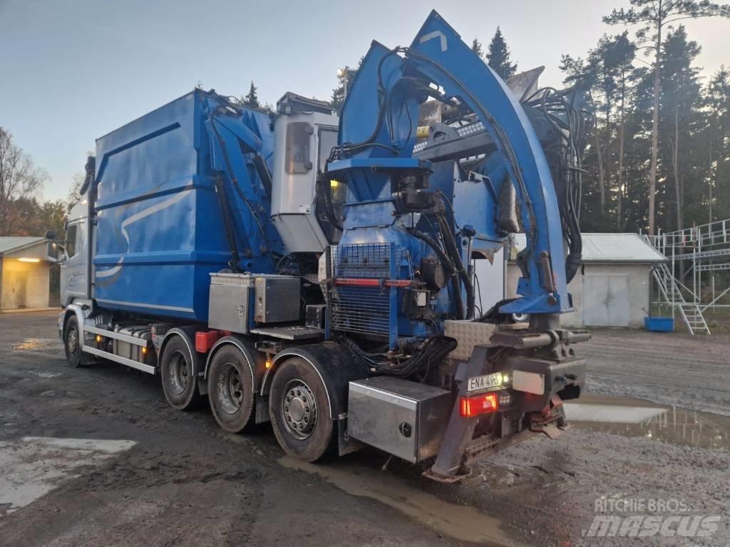 Scania R 580 LB Medienos smulkintuvai