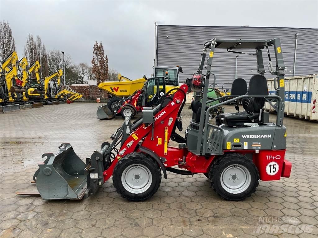 Weidemann WM1140 Naudoti ratiniai krautuvai