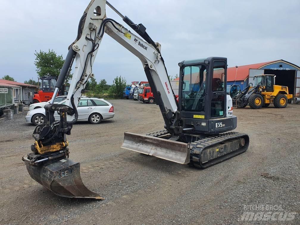 Bobcat E 55 Mini ekskavatoriai < 7 t