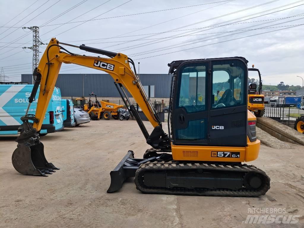 JCB 57C Mini ekskavatoriai < 7 t