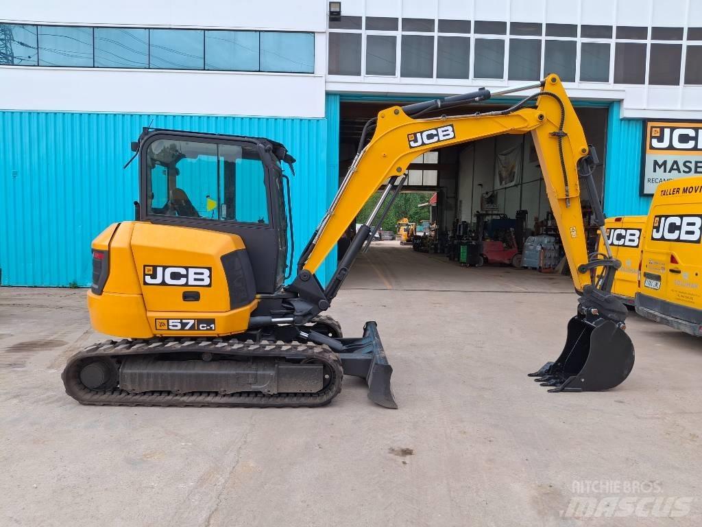 JCB 57C Mini ekskavatoriai < 7 t