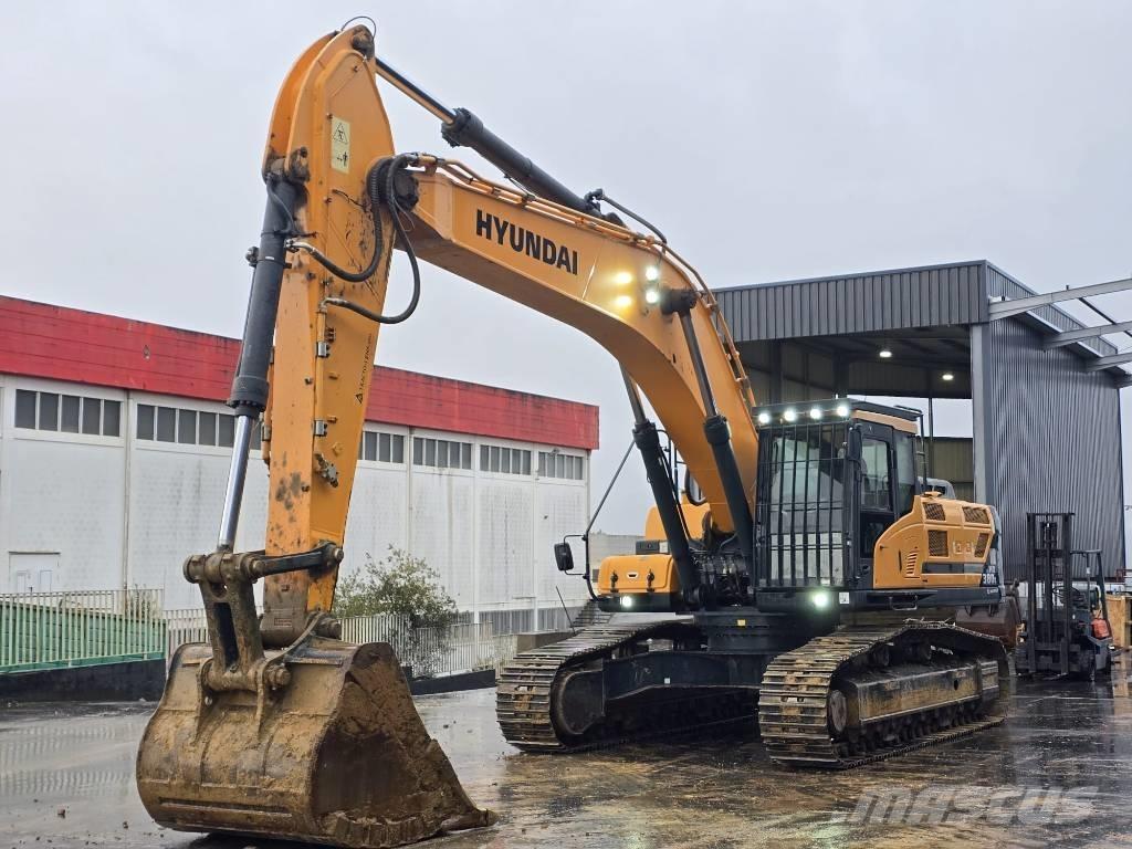 Hyundai HX 380 L Vikšriniai ekskavatoriai