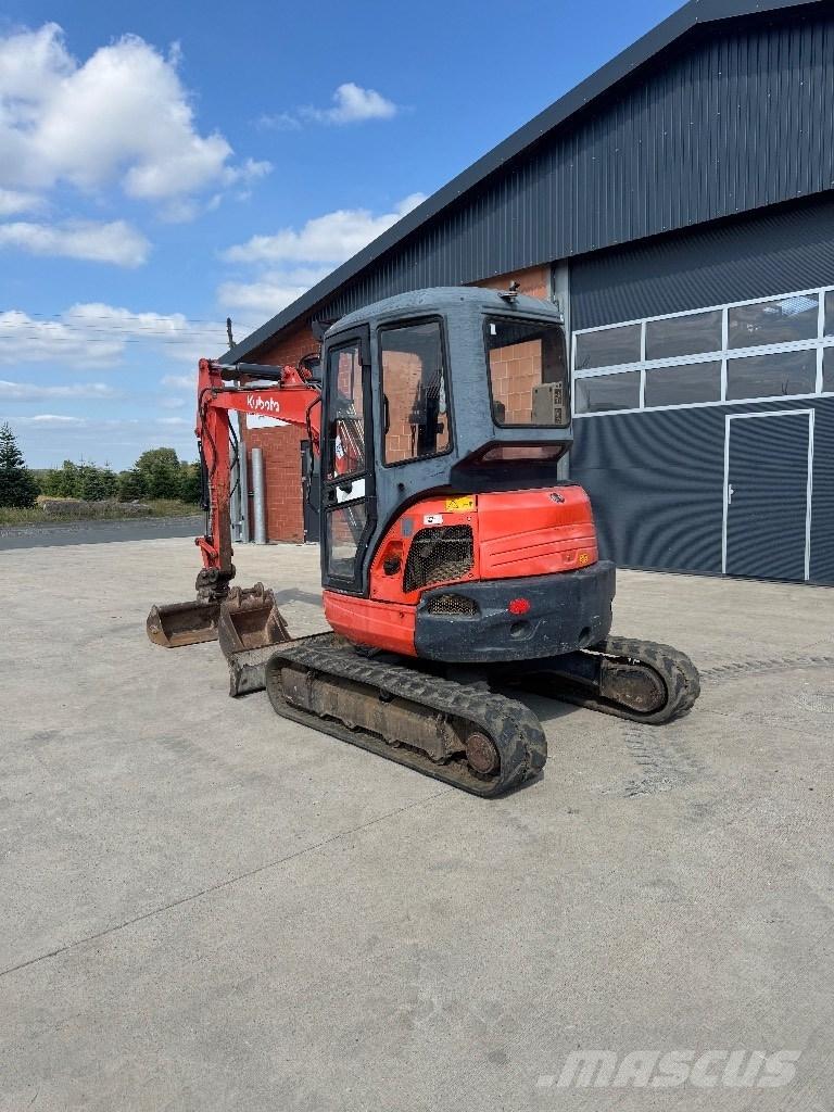 Kubota U 35 Mini ekskavatoriai < 7 t