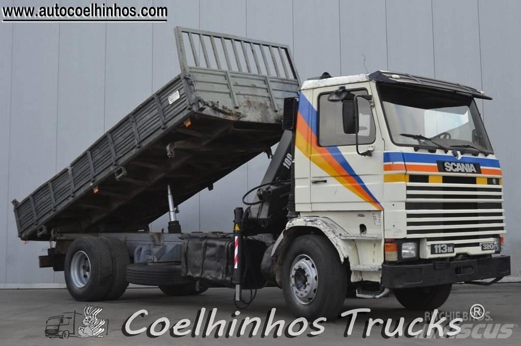 Scania 113H 320 Savivarčių priekabų vilkikai