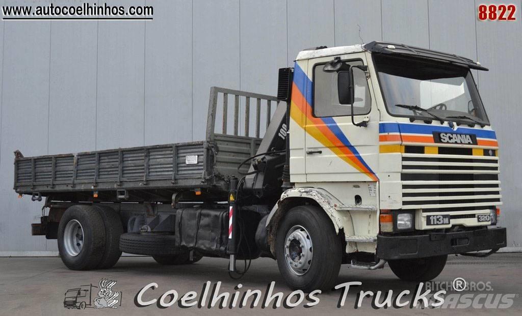 Scania 113H 320 Savivarčių priekabų vilkikai
