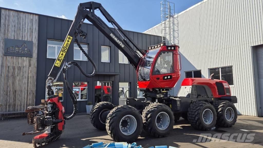 Komatsu 931 XC Miško technika (Harvesteriai)