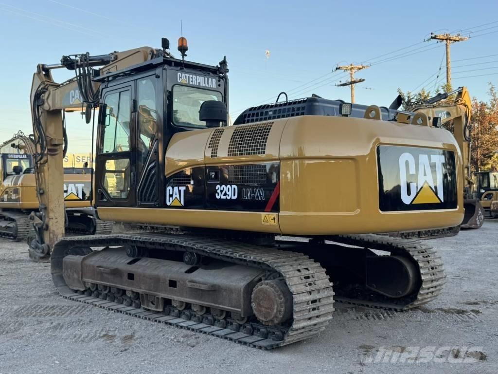CAT 329 D LN VA Vikšriniai ekskavatoriai