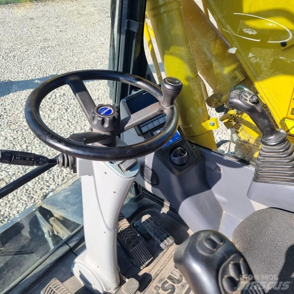 Komatsu PW160 - 11 Ratiniai ekskavatoriai