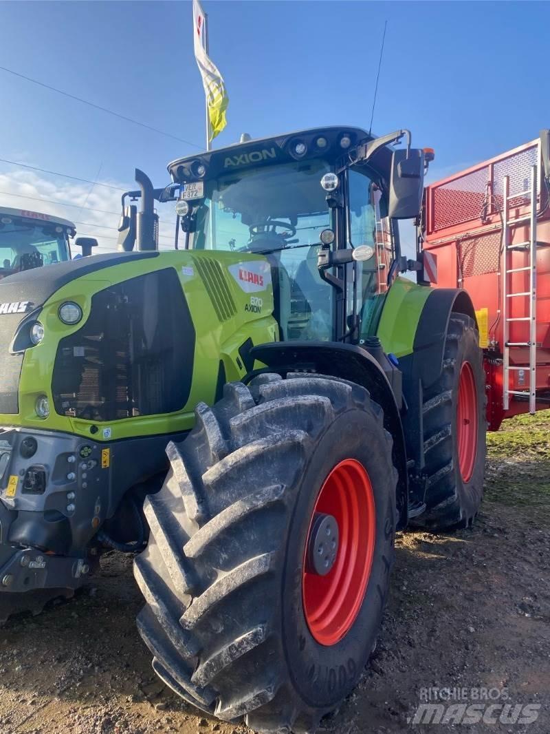CLAAS Axion 870 Traktoriai