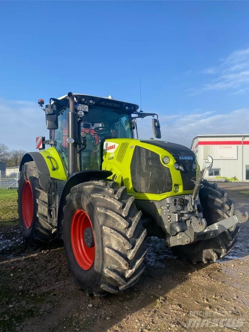 CLAAS Axion 870 Traktoriai