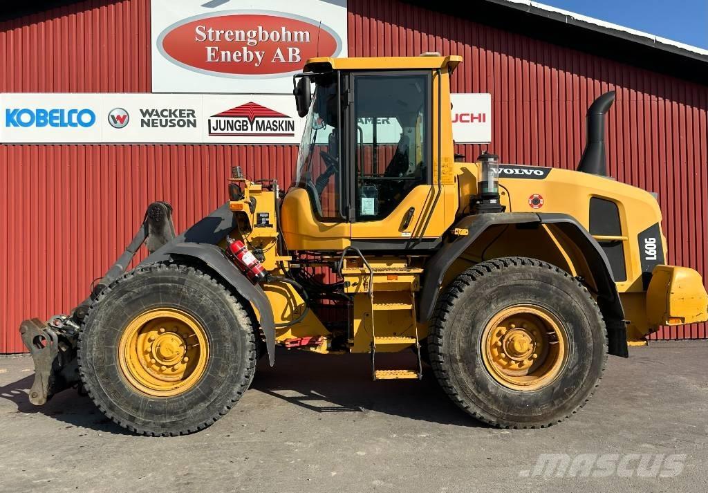 Volvo L 60 G Naudoti ratiniai krautuvai
