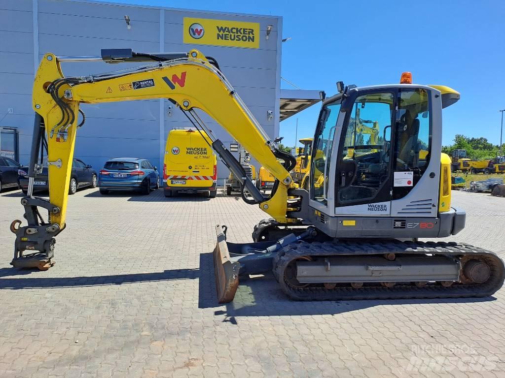 Wacker Neuson EZ80 Vikšriniai ekskavatoriai
