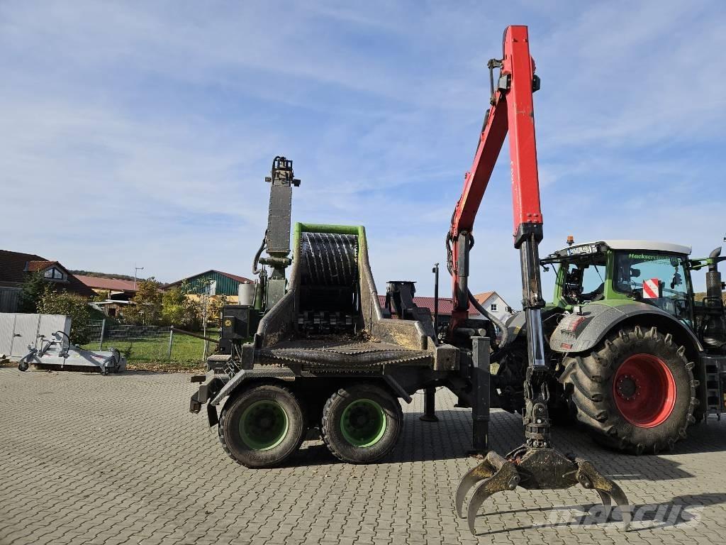 Heizohack HM 10-500 Medienos smulkintuvai