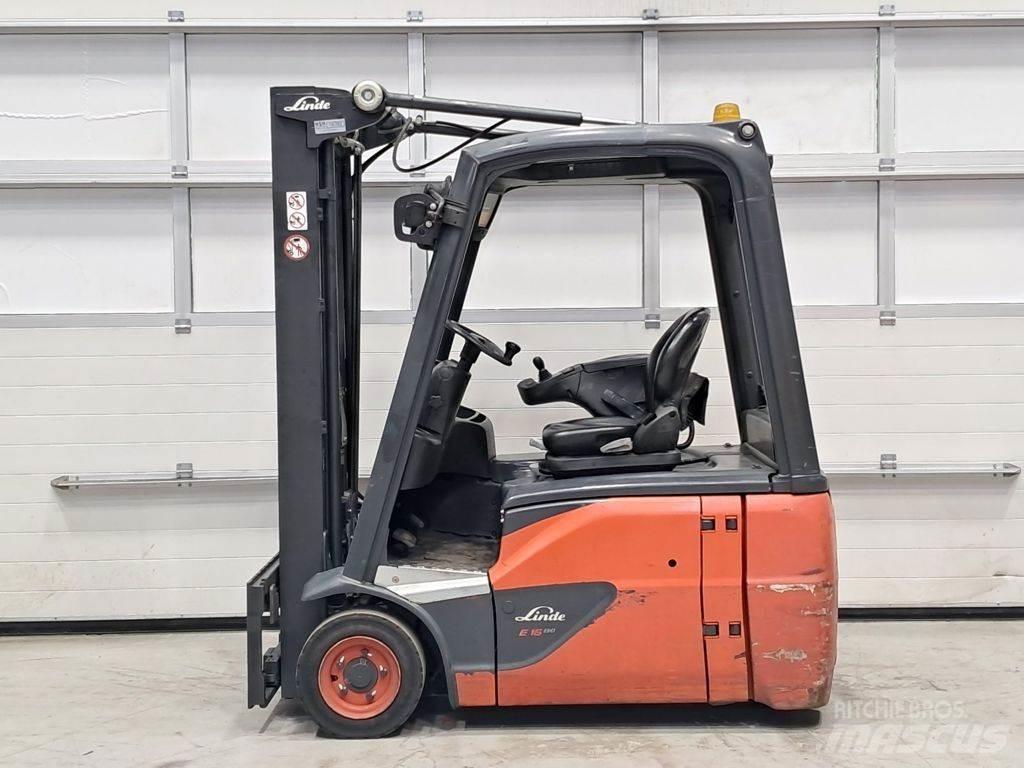 Linde E16-02 Elektriniai šakiniai krautuvai