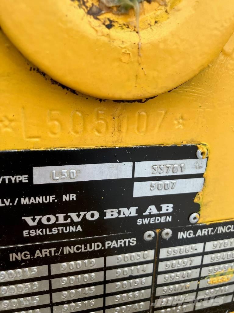 Volvo BM L 50 Frontaliniai krautuvai ir ekskavatoriai
