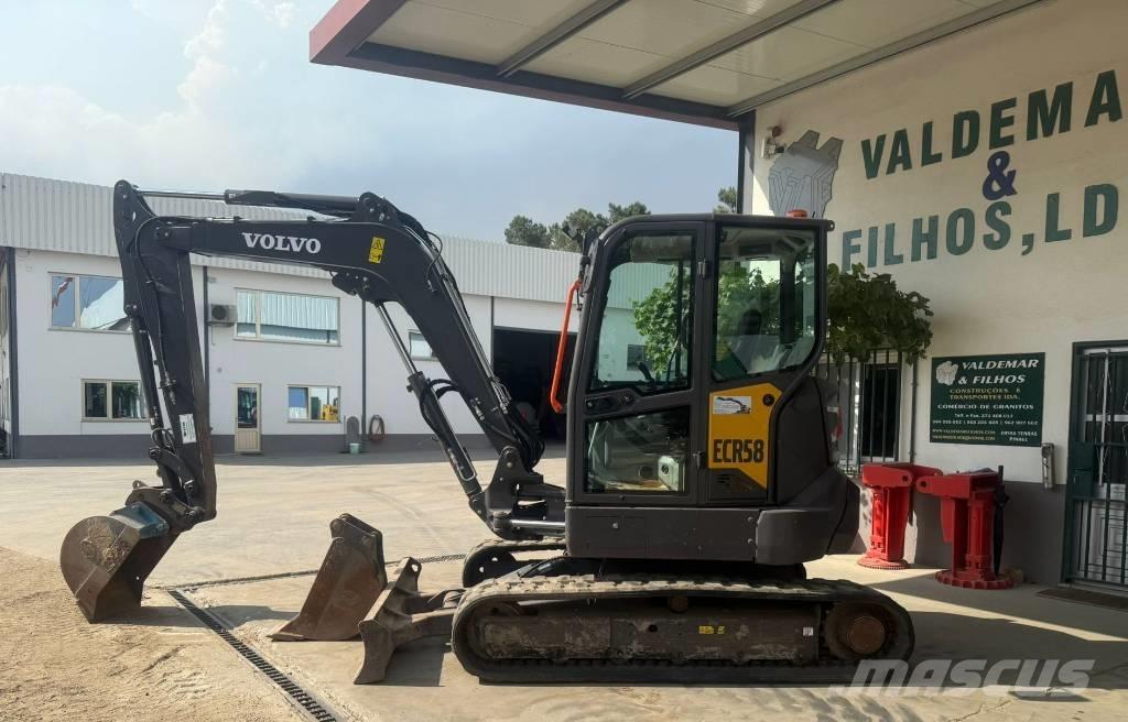 Volvo ECR 58 F Mini ekskavatoriai < 7 t