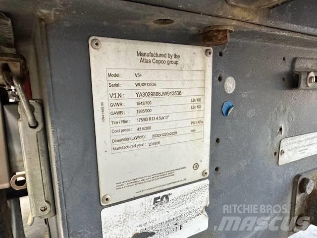 Atlas Copco V5 Apšvietimo bokšteliai