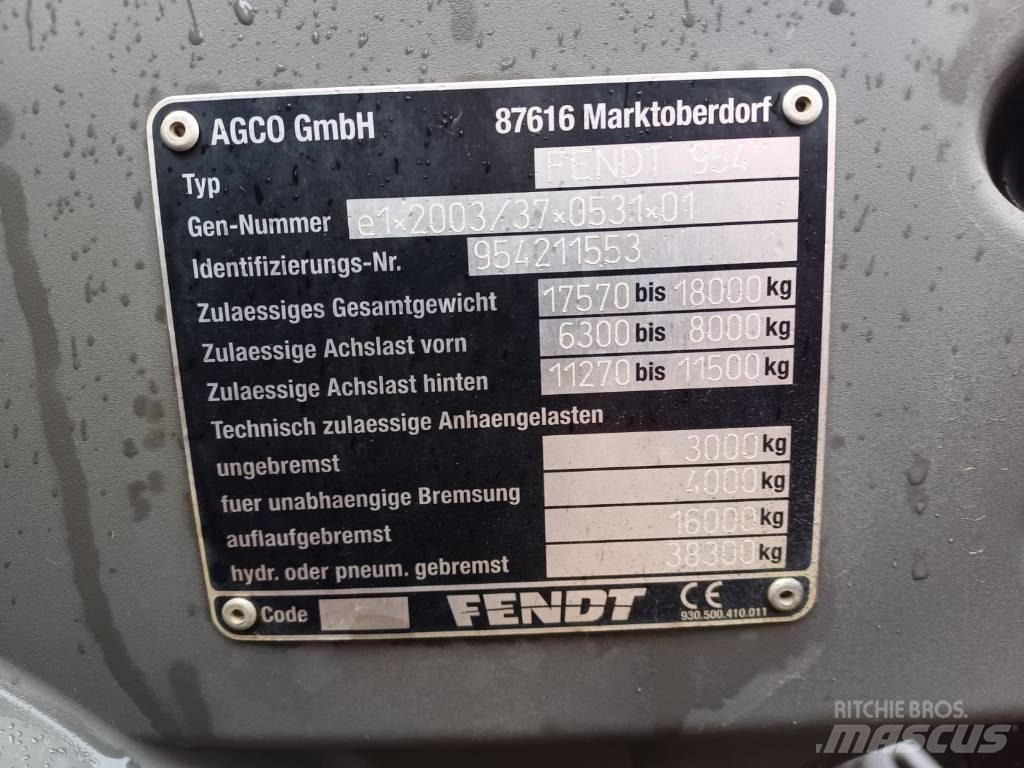 Fendt 939 Traktoriai