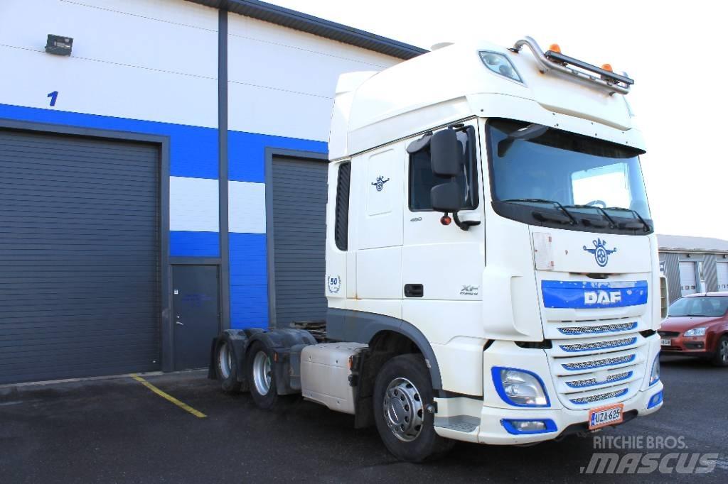 DAF XF 460 FTS Naudoti vilkikai