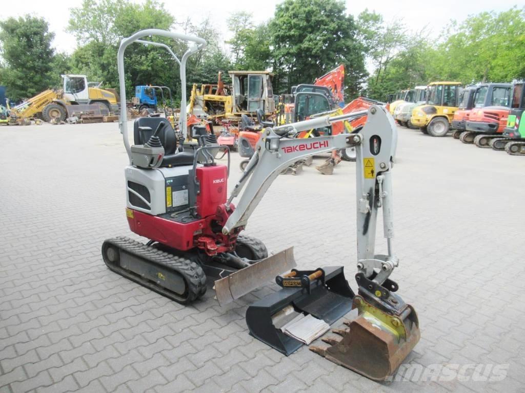 Takeuchi TB 210 R Mini ekskavatoriai < 7 t