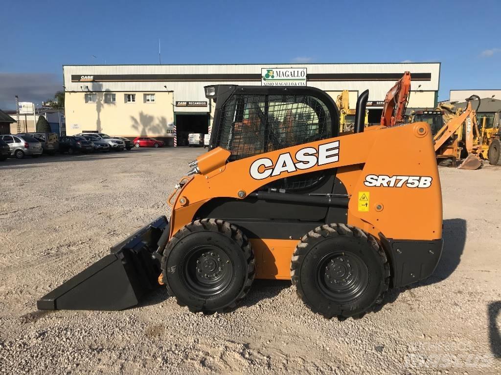 CASE SR175B Krautuvai su šoniniu pasukimu