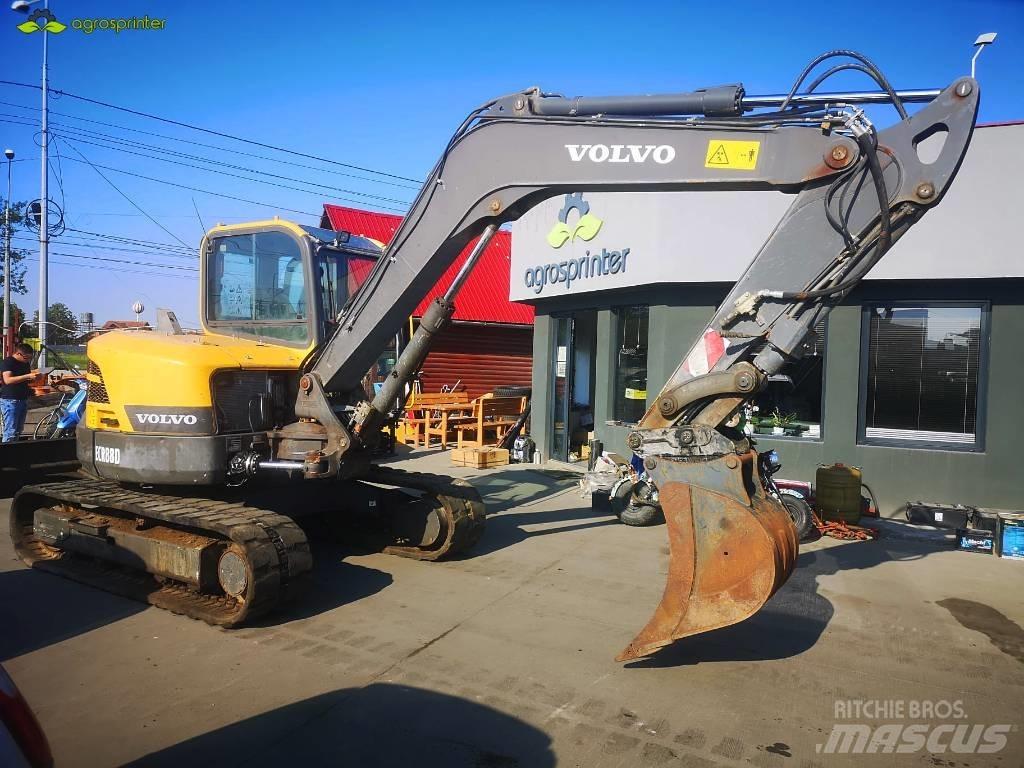 Volvo ECR 88 D Vidutinės galios ekskavatoriai 7-12 t