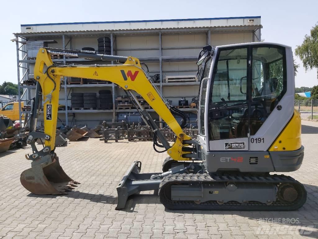 Wacker Neuson ET42 Vikšriniai ekskavatoriai