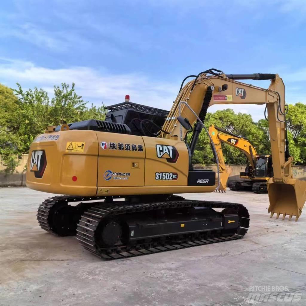 CAT 315 D Vikšriniai ekskavatoriai