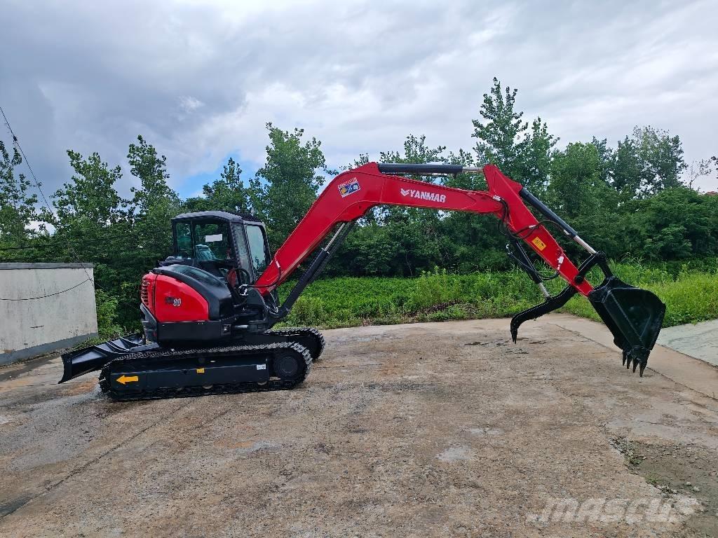 Yanmar Vio 80 Vidutinės galios ekskavatoriai 7-12 t