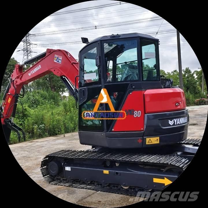 Yanmar Vio 80 Vidutinės galios ekskavatoriai 7-12 t
