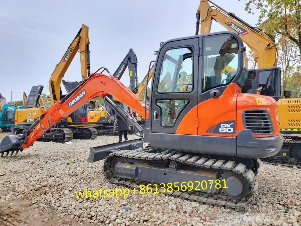 Doosan DX 60 Mini ekskavatoriai < 7 t