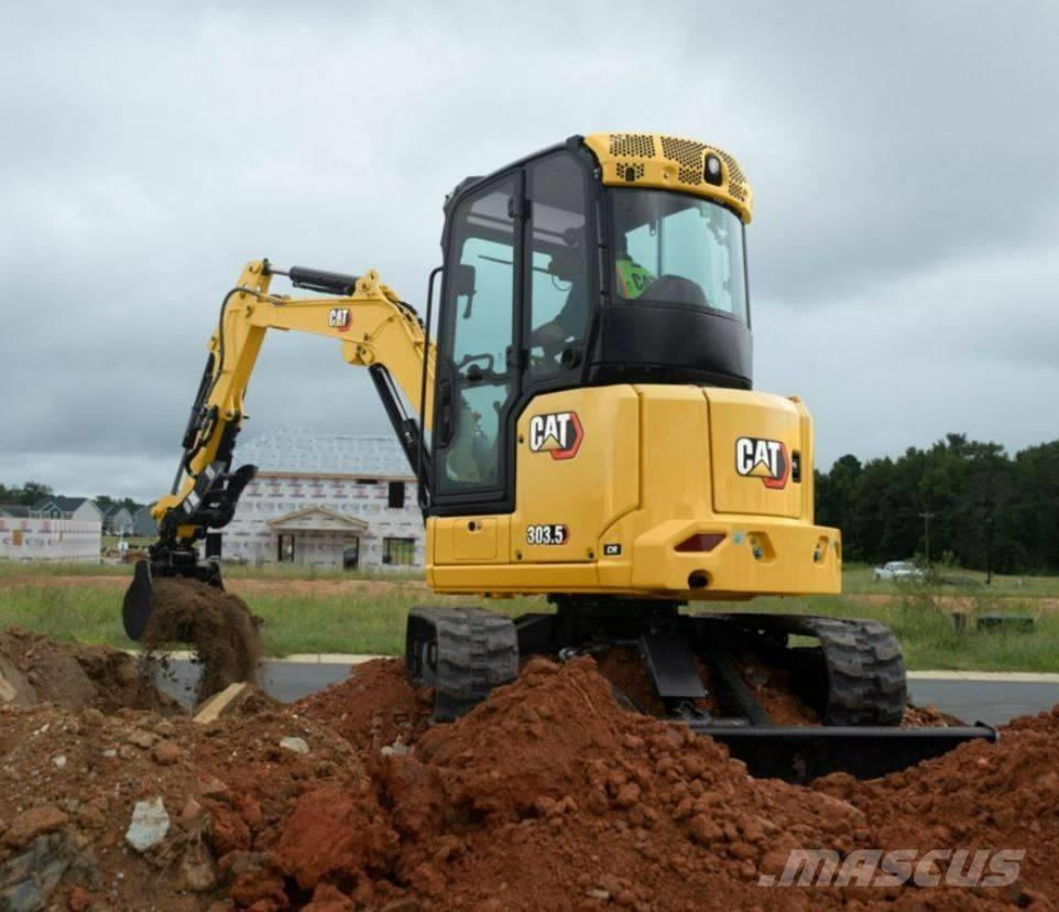 CAT 303.5 UTHYRES Mini ekskavatoriai < 7 t