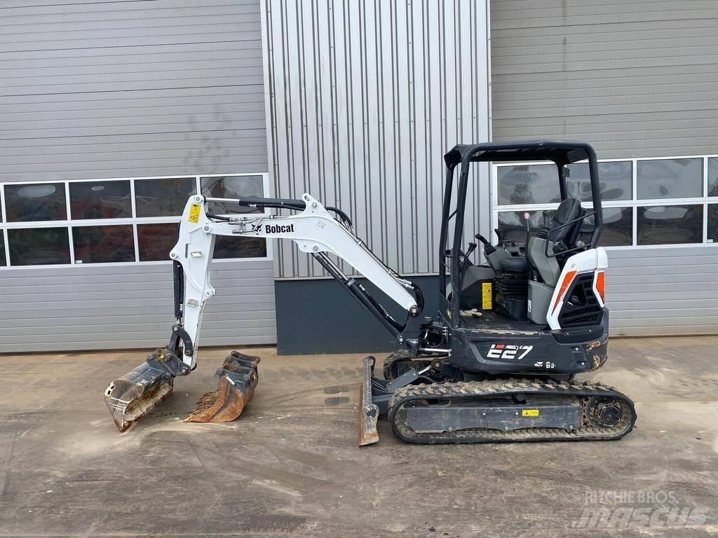 Bobcat E27 Specialūs ekskavatoriai