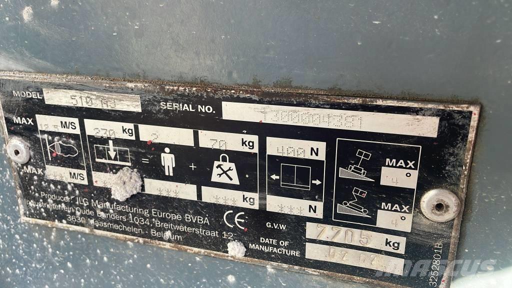 JLG 510 AJ Alkūniniai keltuvai