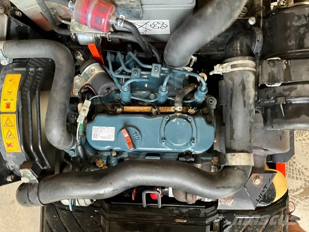 Kubota K 008-3 Mini ekskavatoriai < 7 t